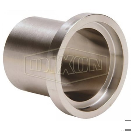 Long Weld Ferrule, 2 In Nominal, Female I-Line End Style, 304 SS, Domestic